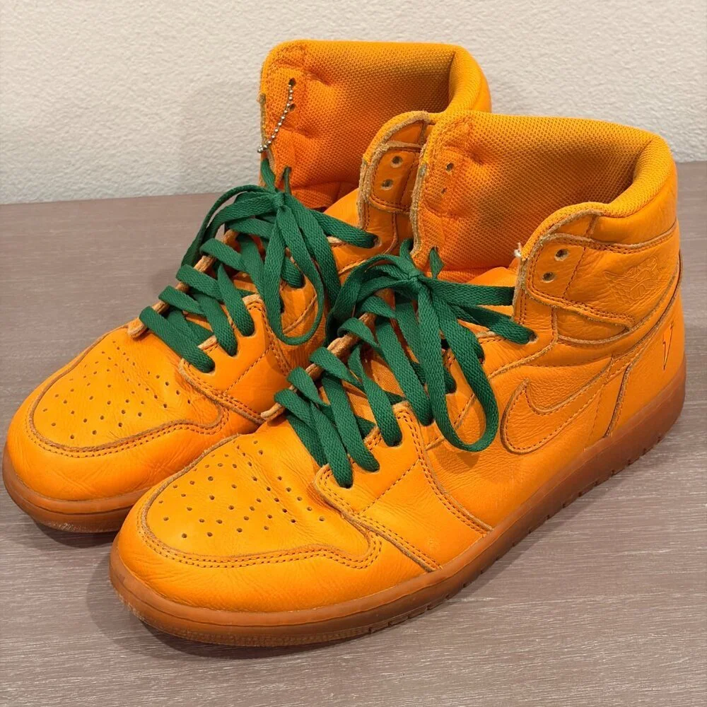 Men's Jordan 1 Retro High Gatorade Orange Peel Size 10.5